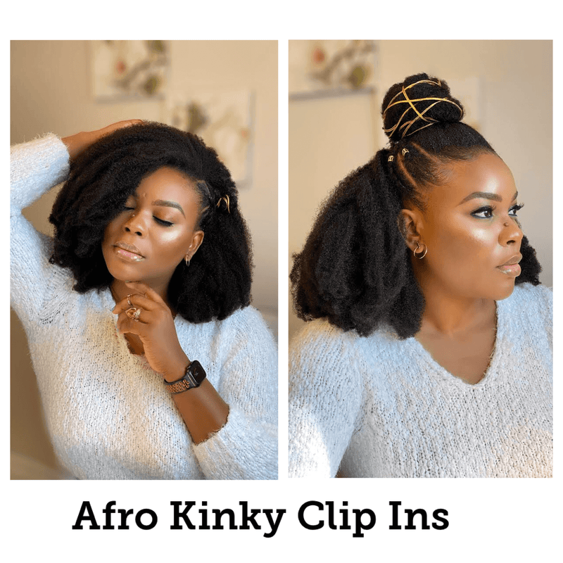 Afro Kinky Clip Ins